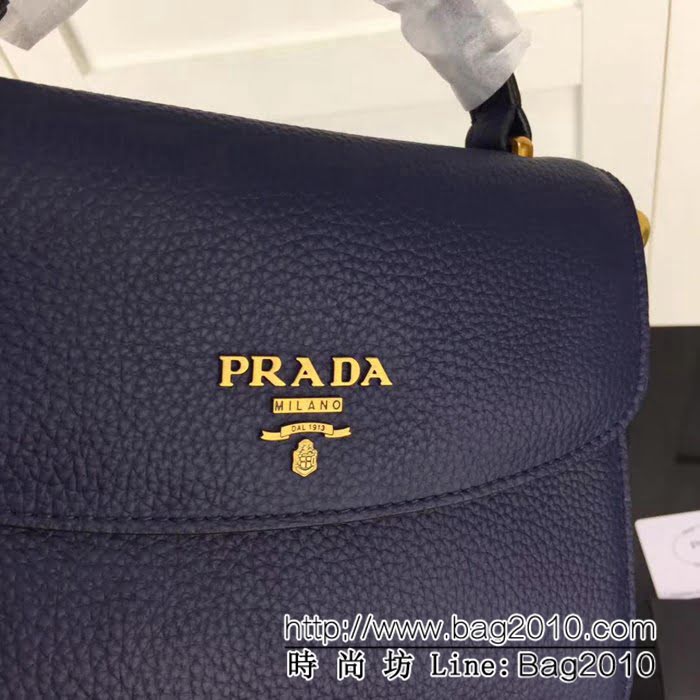 普拉達PRADA原單 秋夏最新款2968 原版荔枝紋 手提肩背包 PHY1628
